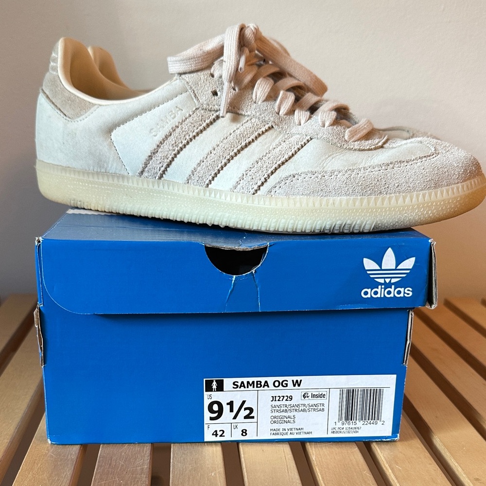 Adidas Samba OG W Cream Sneakers